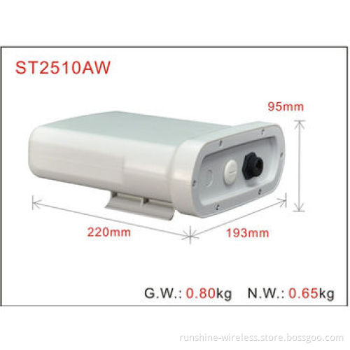 Outdoor powerful industry class long range 2.4GHZ 3~5KM wireless bridge with 15dbi panel antenna